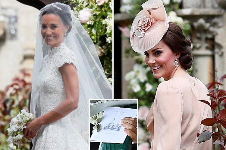 Duchess of Cambridge’s Hidden Talent: Sketching Pippa’s Wedding Program